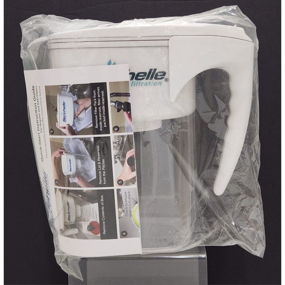 Seychelle Radiological And Regular Water Filtration Pitcher 64oz. NWOB